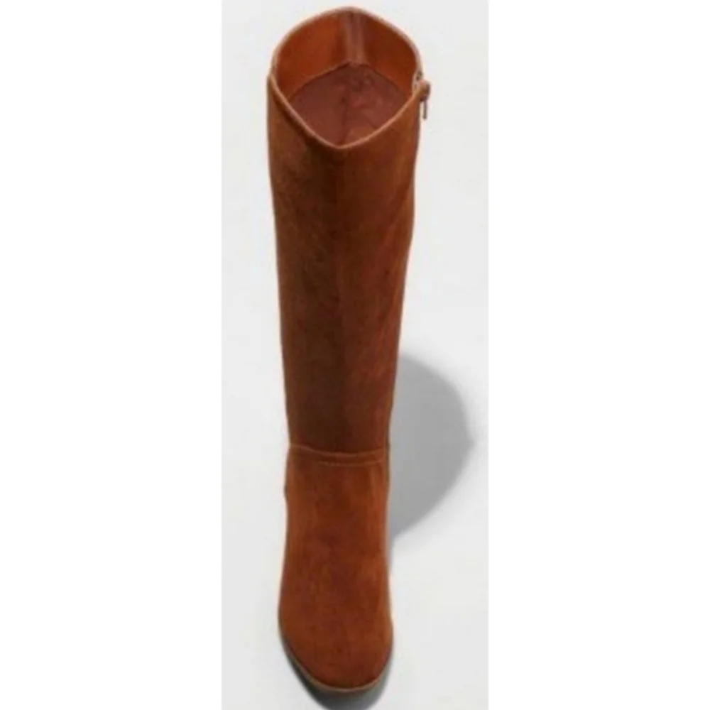Universal Thread Brielle Riding Boots Red tint brown Size 6